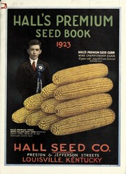 Hall's premium seed book by Hall Seed Co