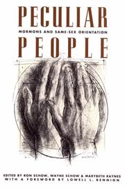 Cover of: Peculiar People by Ron Schow, Wayne Schow