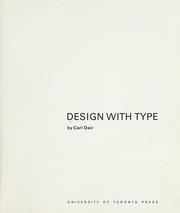 Cover of: Design with type.