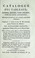 Cover of: Catalogue des tableaux, marbres, bronzes, vases précieux, porcelaines anciennes, meubles de Boulle, et autres articles curieux