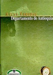 Cover of: Atlas veredal departamento de Antioquia