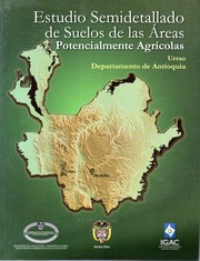 Cover of: Estudio semidetallado de suelos de las áreas potencialmente agrícolas: Urrao Departamento de Antioquia