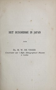 Cover of: Het Buddhisme in Japan by Marinus Willem de Visser