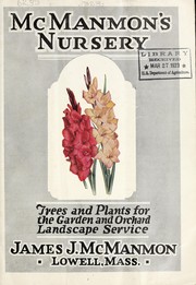 Cover of: Trees and plants for the garden and orchard, landscape service by James J. McManmon (Firm)