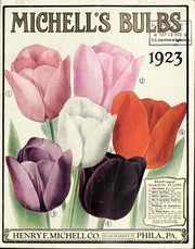 Cover of: Michell's bulbs, 1923 by Henry F. Michell Co