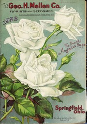 Cover of: 1923 spring [catalog] by Geo. H. Mellen Co