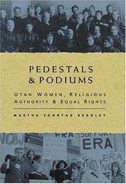 Cover of: Pedestals and podiums by Martha Sonntag Bradley