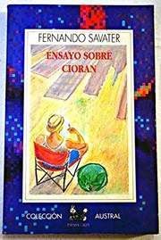 Cover of: Ensayo sobre Cioran