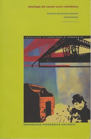 Cover of: Antologia del cuento corto colombiano