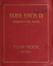 Cover of: Year book 1923