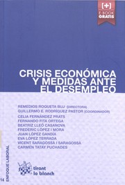 Cover of: Crisis económica y medidas ante el desempleo