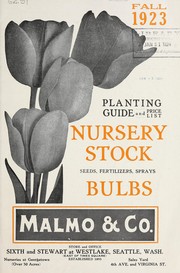 Cover of: Fall 1923: planting guide and price list