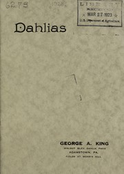 Cover of: Dahlias | Walnut Glen Dahlia Farm