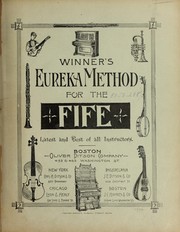 Cover of: Winner's Eureka method for the fife