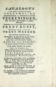 Cover of: Gecouleurde en ongecouleurde teekeningen, door beroemde Nederlandsche en anderen meesters