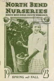Cover of: Spring and fall 1923 [catalog] by North Bend Nurseries