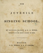 Cover of: The juvenile singing school