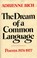 Cover of: The dream of a common language