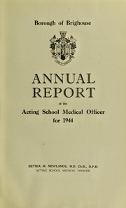 Cover of: [Report 1944]