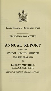 Cover of: [Report 1954]