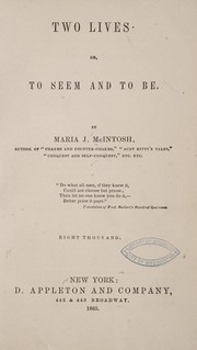 Cover of: Two lives