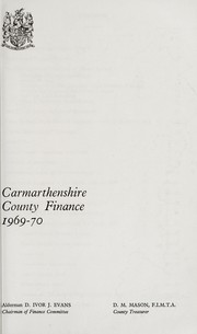 Cover of: [Report 1969-1970]
