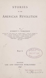 Cover of: Stories of the American revolution