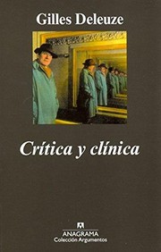 Cover of: Crítica y clínica by 