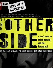 Cover of: The other side: a teen's guide to ghost hunting and the paranormal