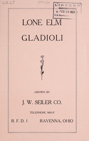 Cover of: Lone elm gladioli