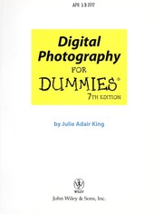 Cover of: Digital photography for dummies by Julie Adair King