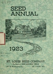 Cover of: Seed annual: 1923