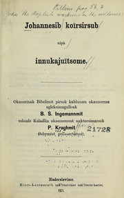 Cover of: Johannesib koïrsirsub nipà innukajuïtsome