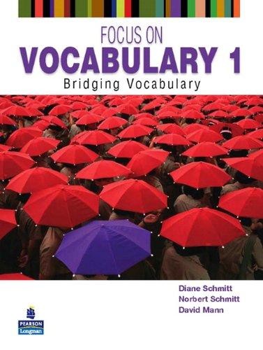 Focus on vocabulary
