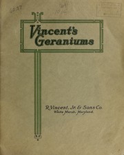 Cover of: Geranium catalogue