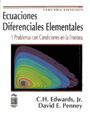 Cover of: Ecuaciones Diferenciales Elementales y Problemas