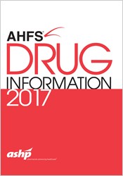 Cover of: AHFS Drug Information 2017