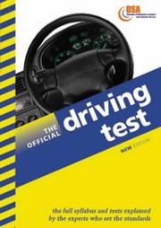 Cover of: The Official Driving Test (Driving Skills)