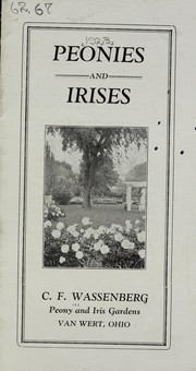 Cover of: Peonies and irises by Chas. F. Wassenberg (Firm)