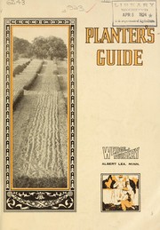 Cover of: Planter's guide