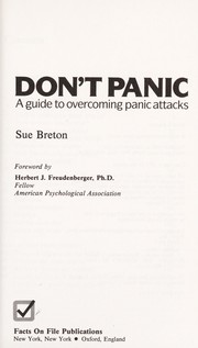 Cover of: Don't panic by Sue Breton