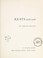 Cover of: Keats and his world.