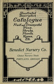 Cover of: General catalogue of fruit and ornamental trees, shrubs, roses, paeonies: hardy border plants, bulbs, etc