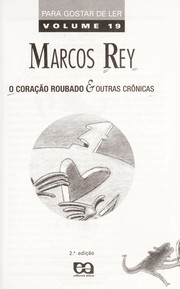 Cover of: O corac a o roubado & outras cro nicas by Marcos Rey