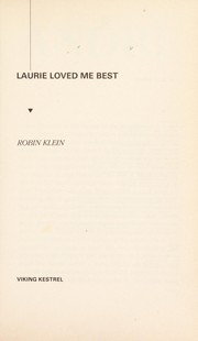 Cover of: Laurie Loved Me Best