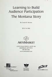 Cover of: Learning to build audience participation: the Montana story