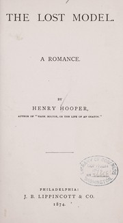 Cover of: The lost model: A romance