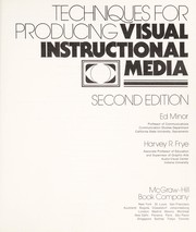 Cover of: Techniques for producing visual instructional media
