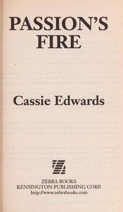 Cover of: Passion's fire by Cassie Edwards
