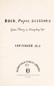 Cover of: Rock, paper, scissors by 